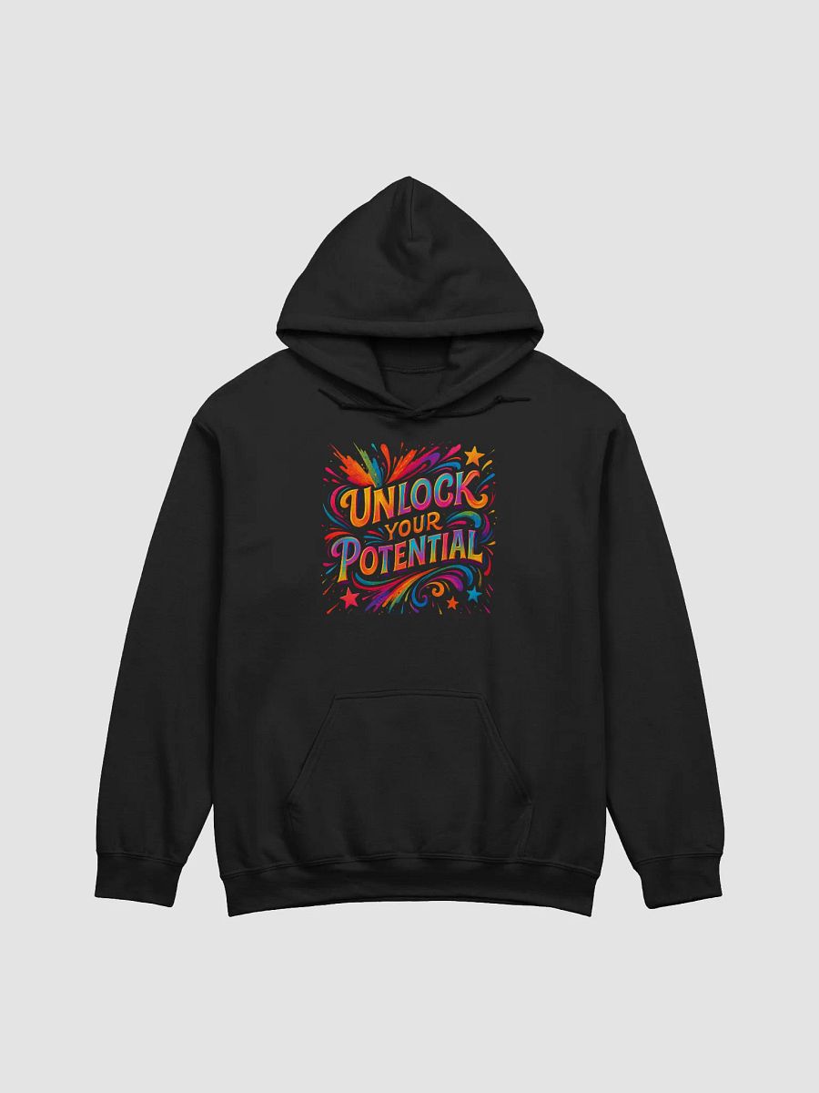 Unlock Your Potential Hoodie – Uplifting Neon Pullover product image (6)