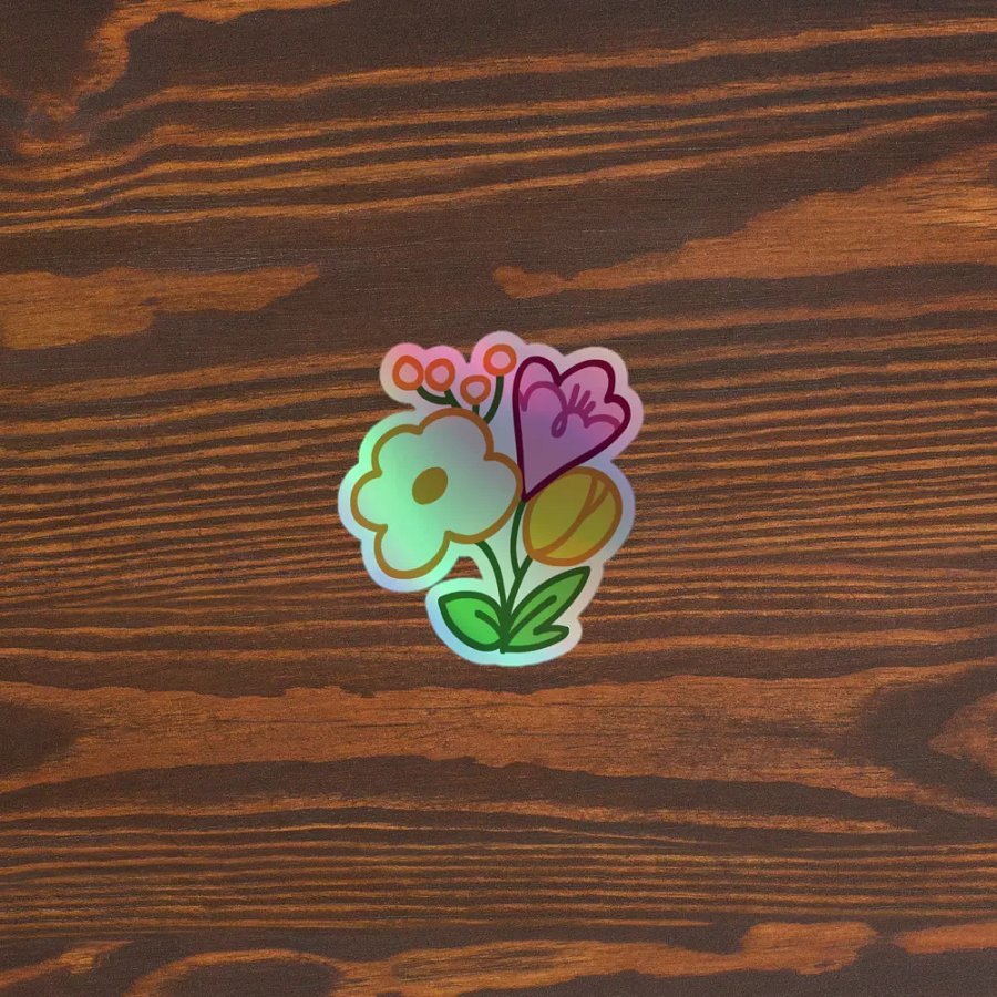 Fae Flowers Sticker product image (5)