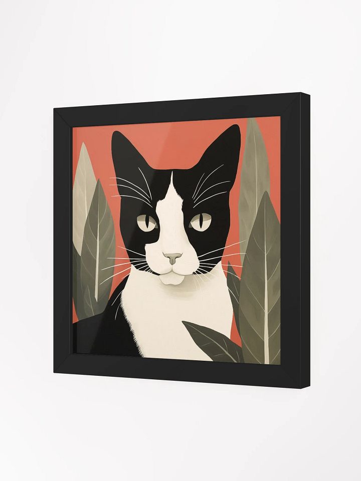 Whiskers and Leaves Framed Poster product image (11)