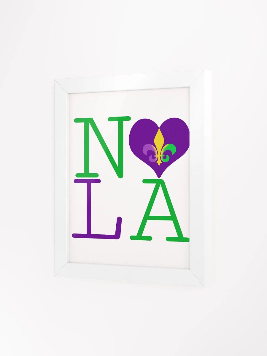 I LOVE NOLA **BIGSHOT POSTER** (MARDI GRAS) product image (3)