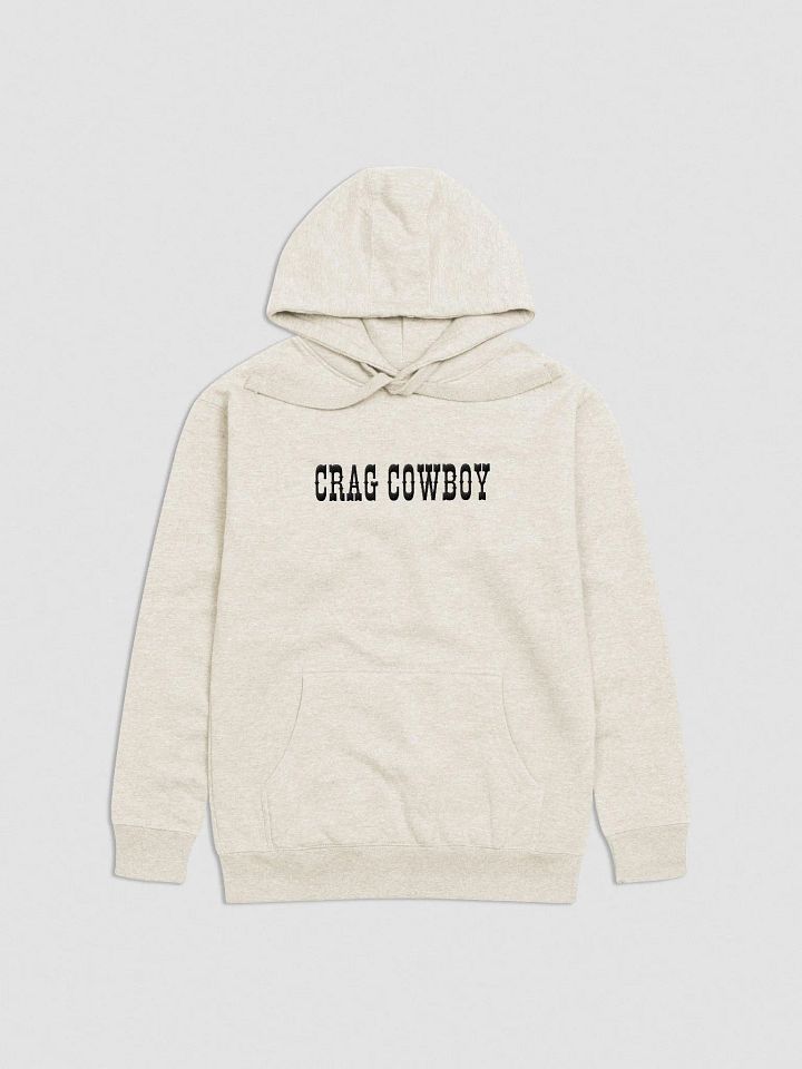 Crag Cowboy - Embroidered Hoodie [Unisex sizing] product image (1)