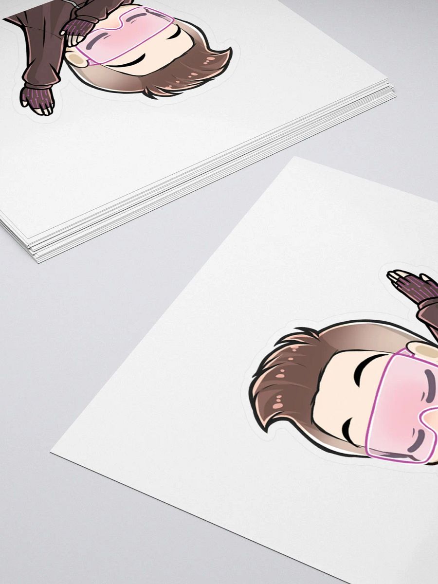 ASMR Destiny 'Dab' Kiss Cut Sticker product image (4)