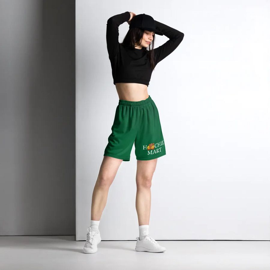 Hoochie Mart Unisex Mesh Shorts Emerald product image (6)