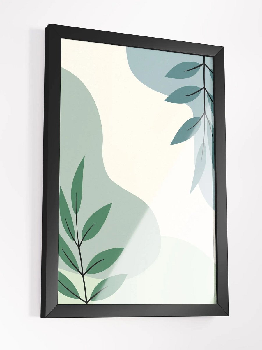 Organic Leafy Delight Framed Poster product image (16)