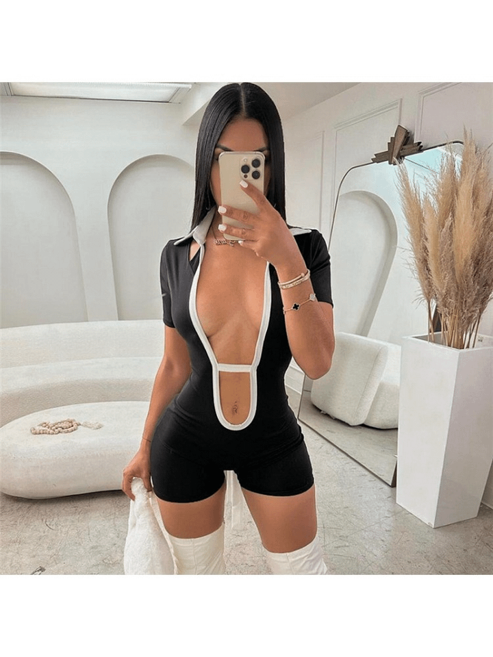 Bow romper product image (2)