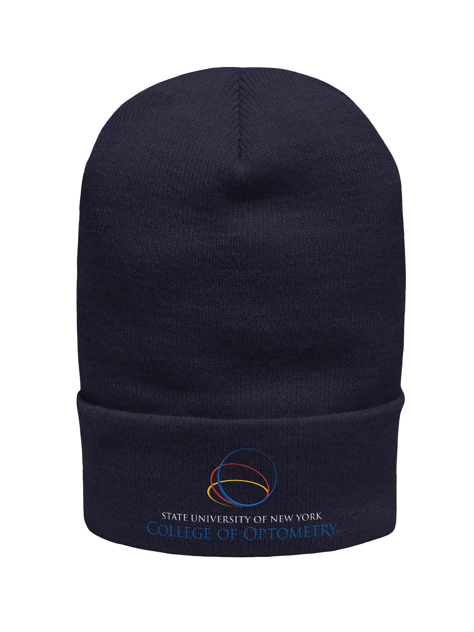 SUNY Optometry - Embroidered Logo Cuffed Beanie product image (1)