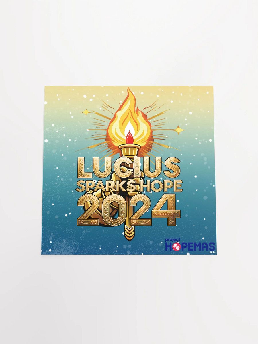 Lucius Sparks Hope 2024 Limited Poster product image (4)