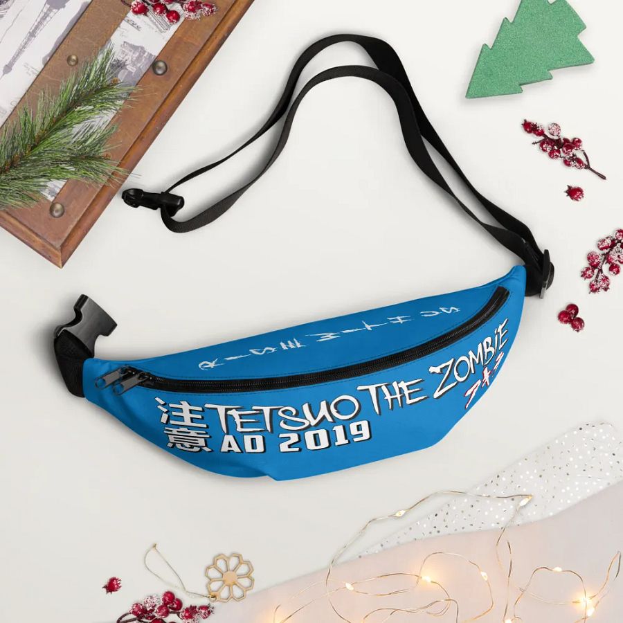 Brain and Brawn Belt Bag BLUE product image (12)