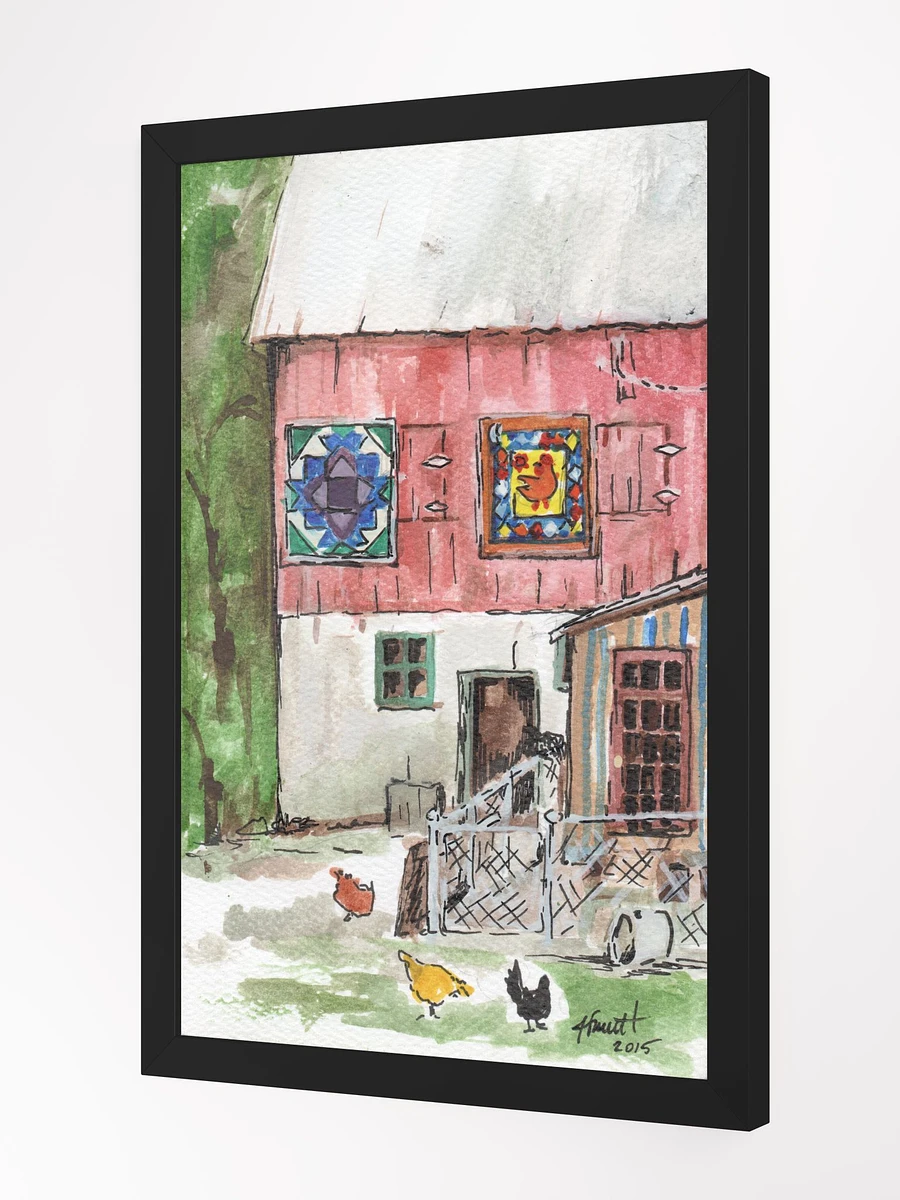 Mom's Farm Mom Painting Print (Framed) product image (3)