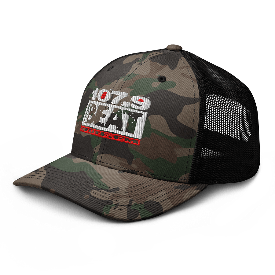The Beat logo Embroidered Camo Trucker Hat product image (4)