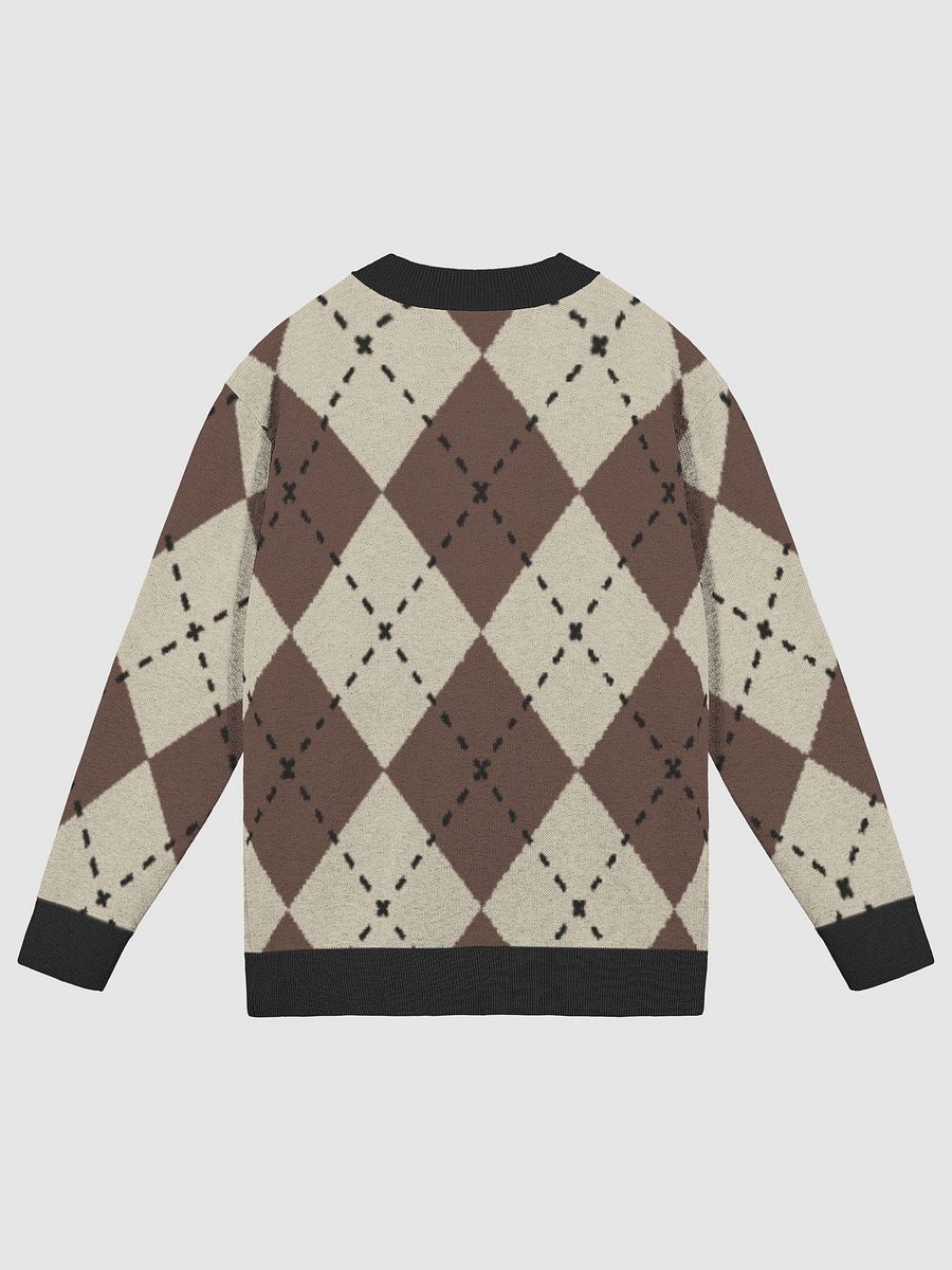 Pupper Pantone Argyle Knit Cardigan product image (7)