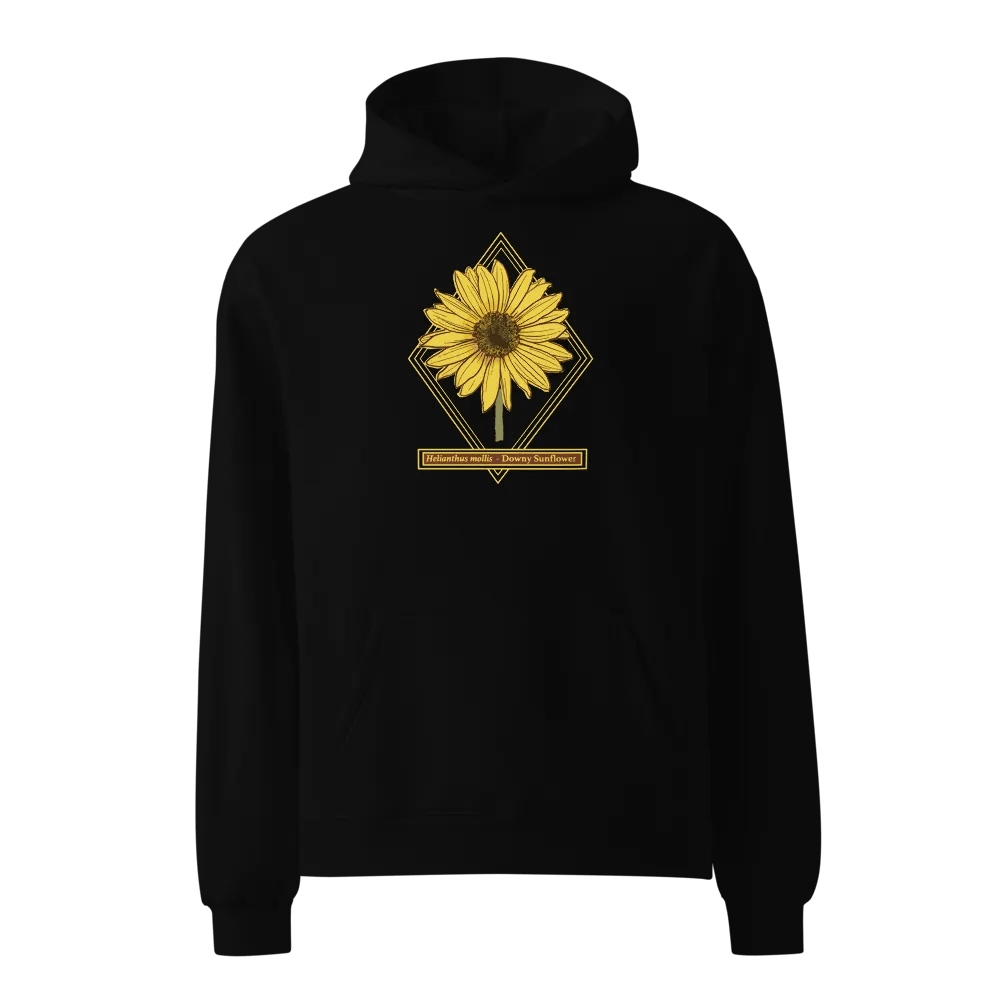 Helianthus Sunflower Unisex Premium Oversized Hoodie product image (3)