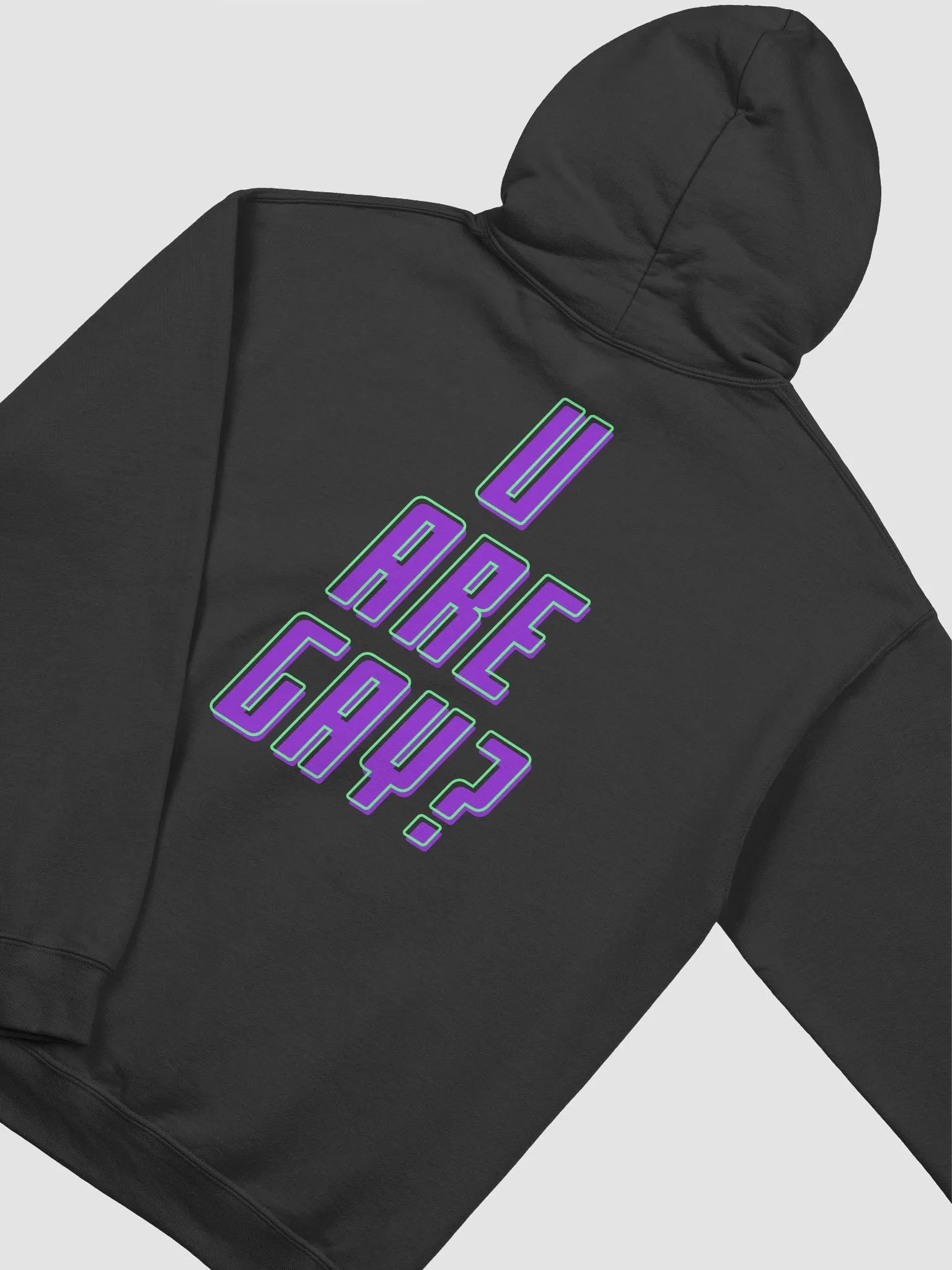 u are gay? hoodie product image (18)