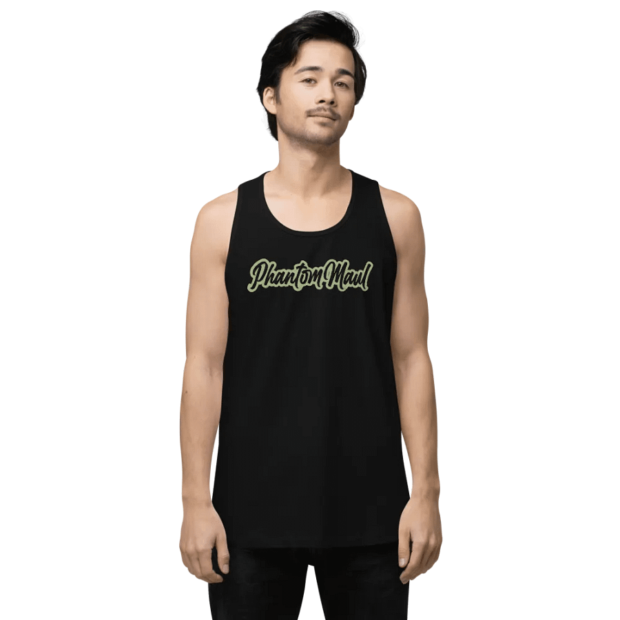 Kiwi Green 'PhantomMaul' Men's Tank Top product image (1)