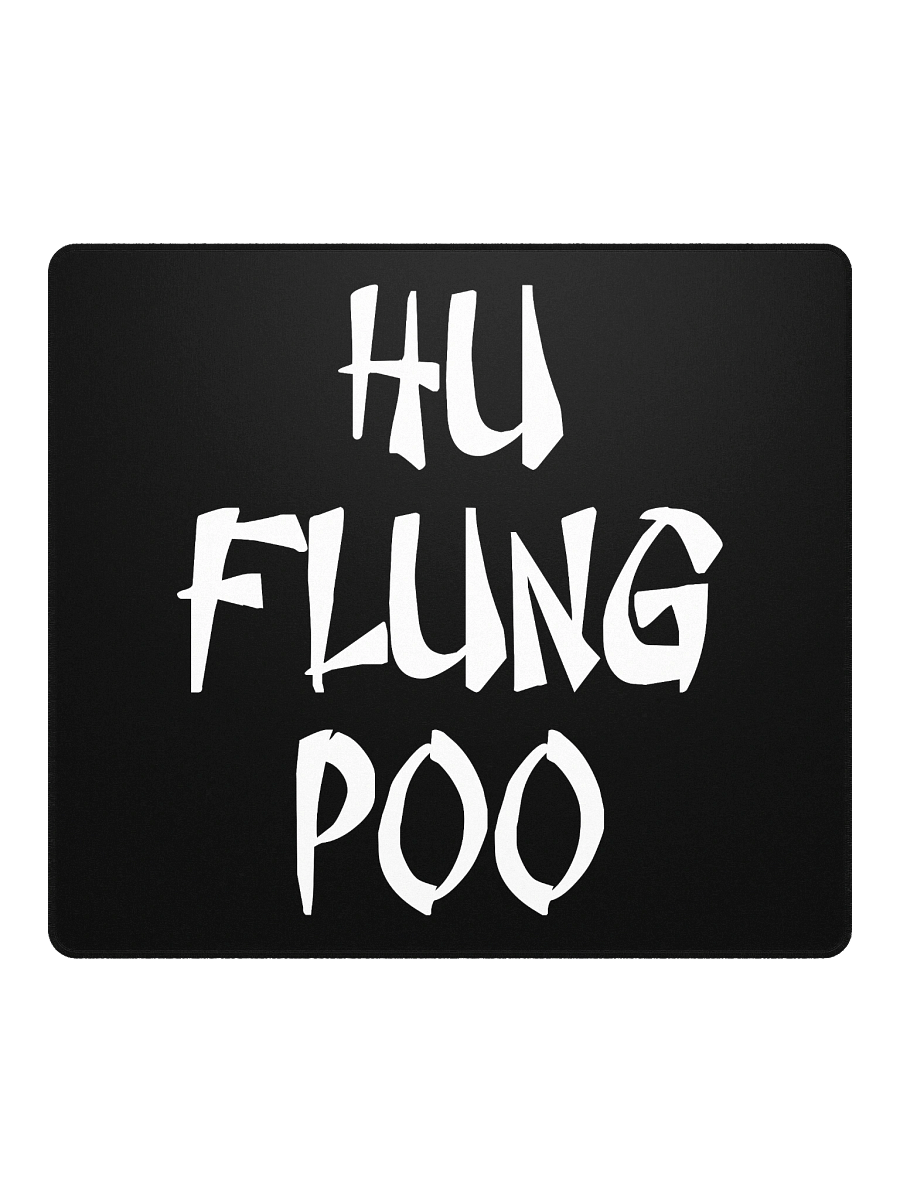 Hu Flung Poo gaming mouse pad product image (2)