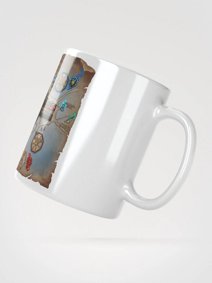Tournament of Ages - Fairegrounds Map - White Glossy Mug product image (2)