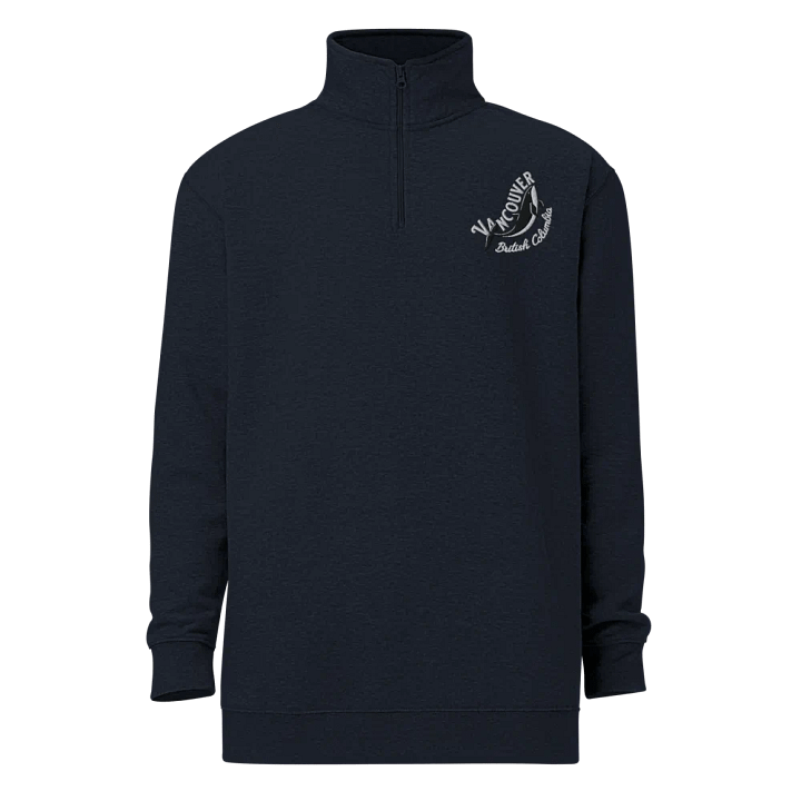 Vancouver Whale Embroidery Half Zip product image (20)