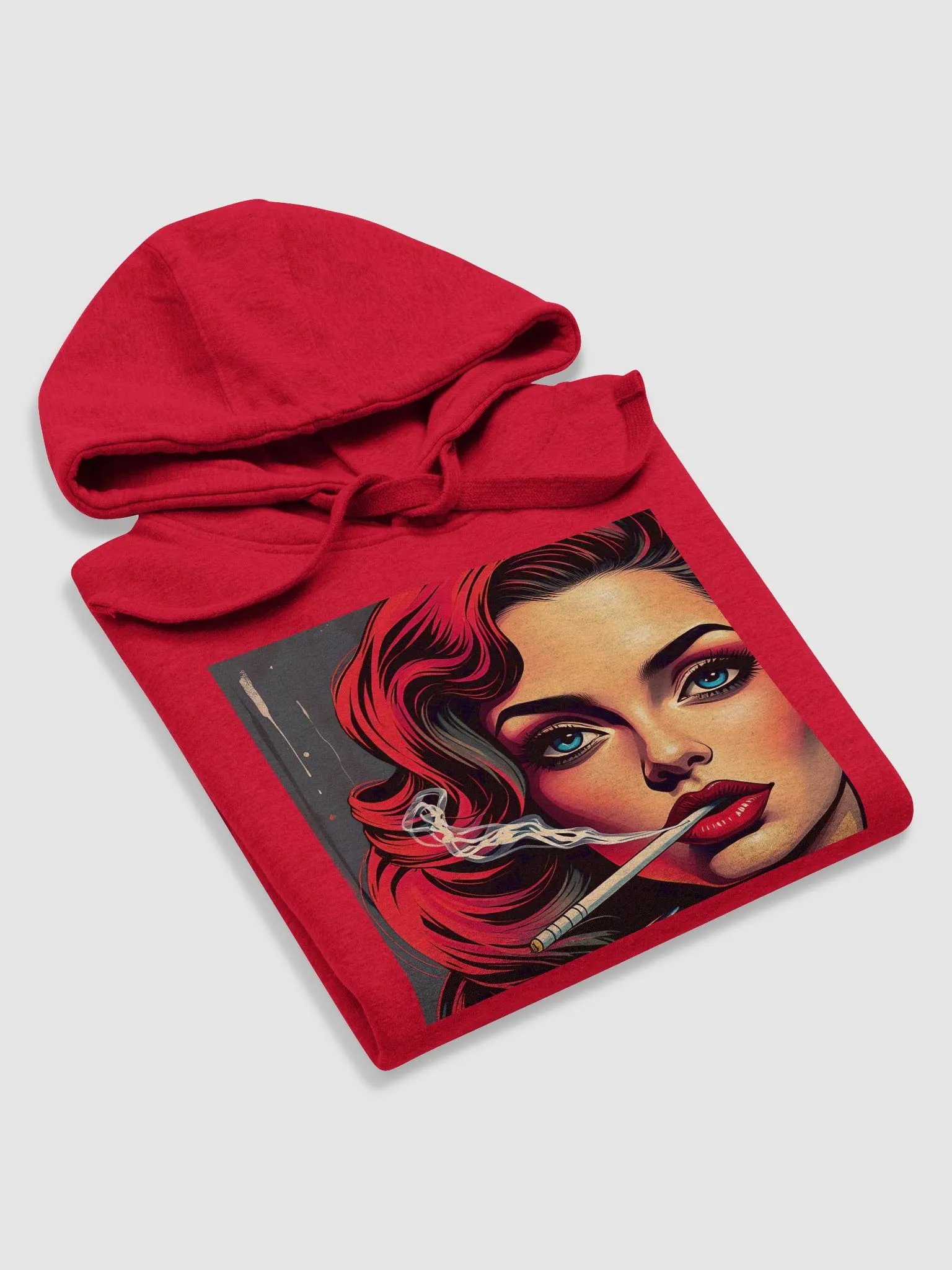 Real Life 420 Jessica Rabbit Cozy Cotton Blend Unisex Hoodie product image (5)