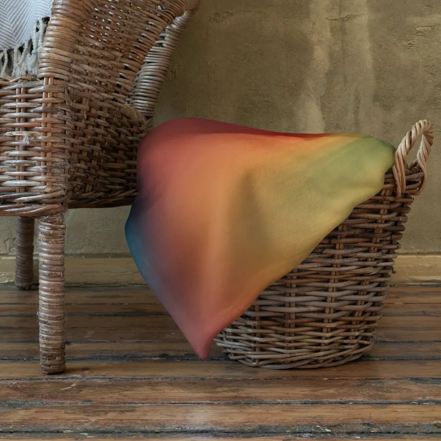 Rainbow Colorful Pattern Throw Blanket | Multicolor Blanket product image (10)