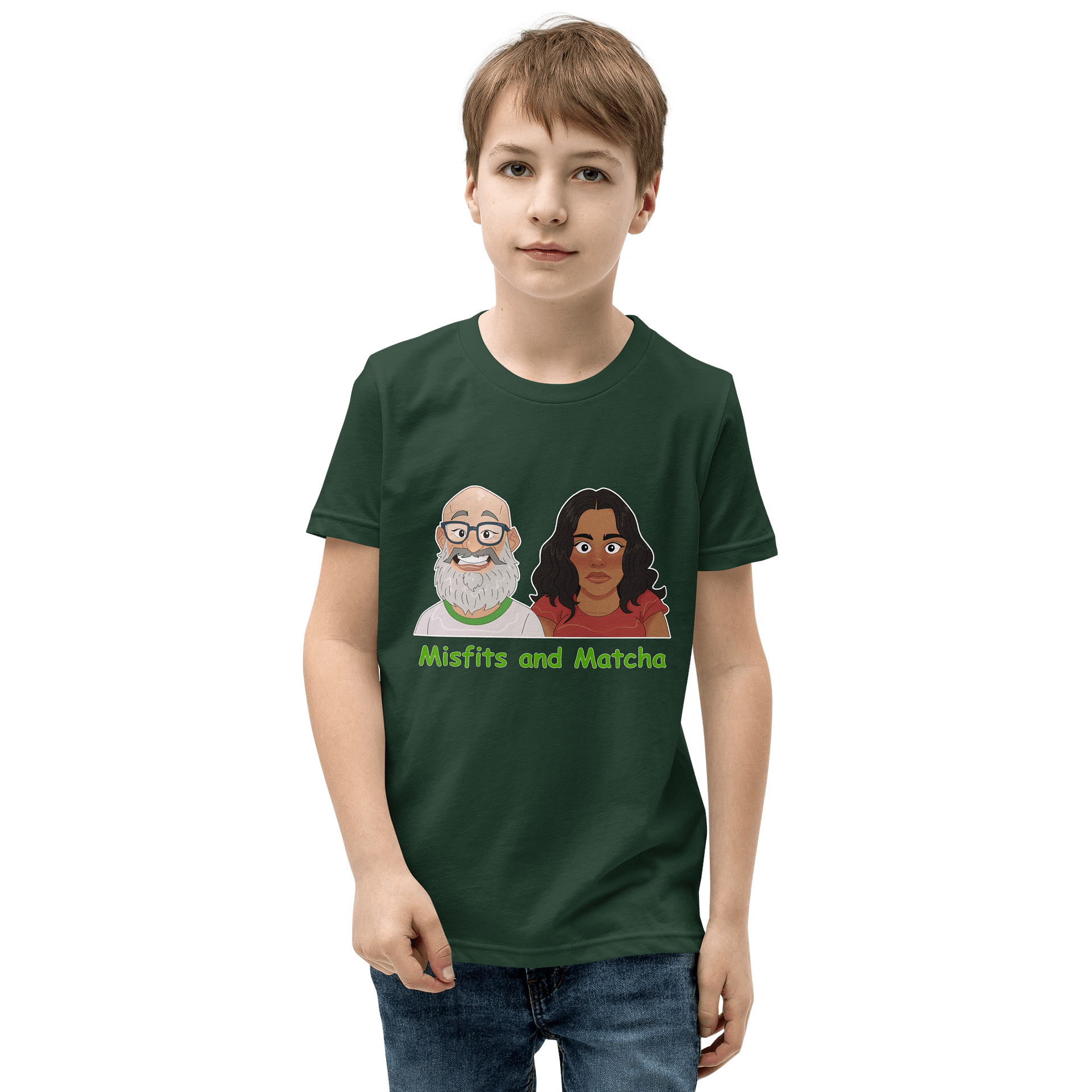 Kids Misfits and Matcha Graphic Tee product image (13)