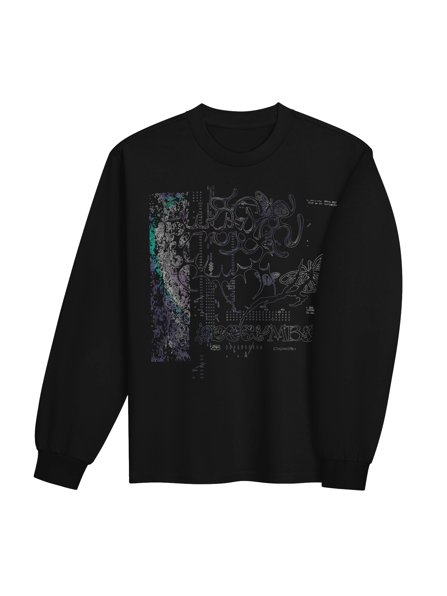 Foil front and back sweater product image (4)