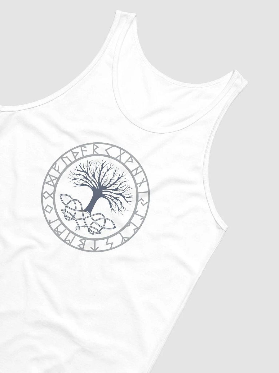Norse Tree of Life Men's Tank Top White product image (7)