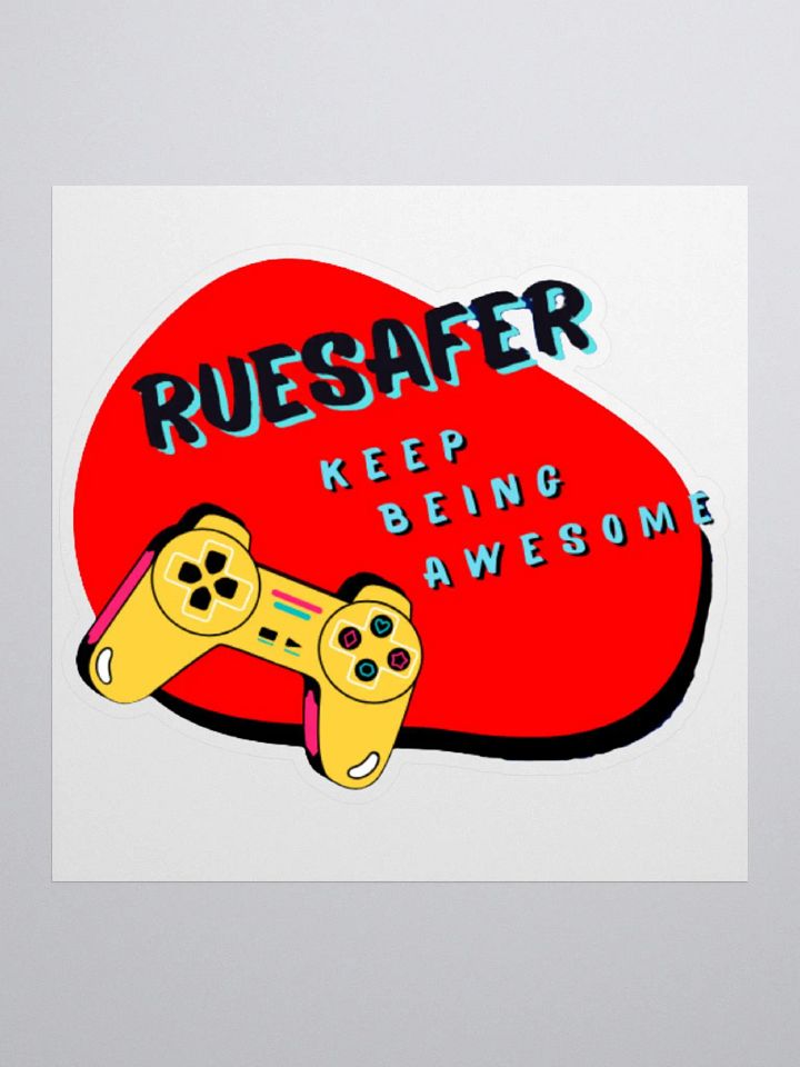 Keep Being Awesome (Gamer) - Kiss Cut Stickers product image (1)