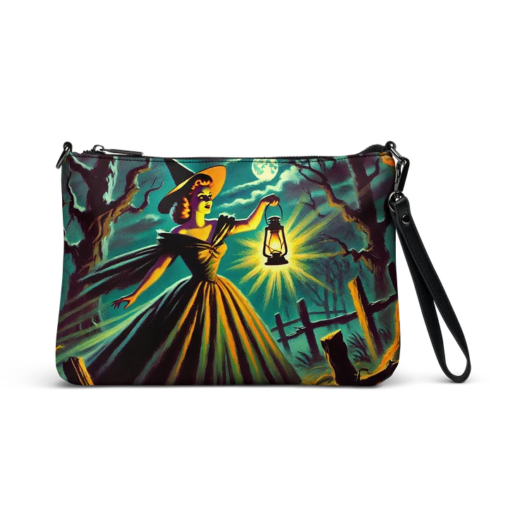 Witch in the Woods Halloween Crossbody Bag product image (1)