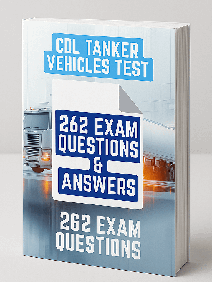 CDL Tanker Practice Test product image (1)