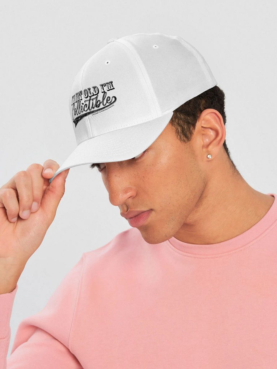 I'M NOT OLD (Embroidered Fitted Cap - White) product image (6)