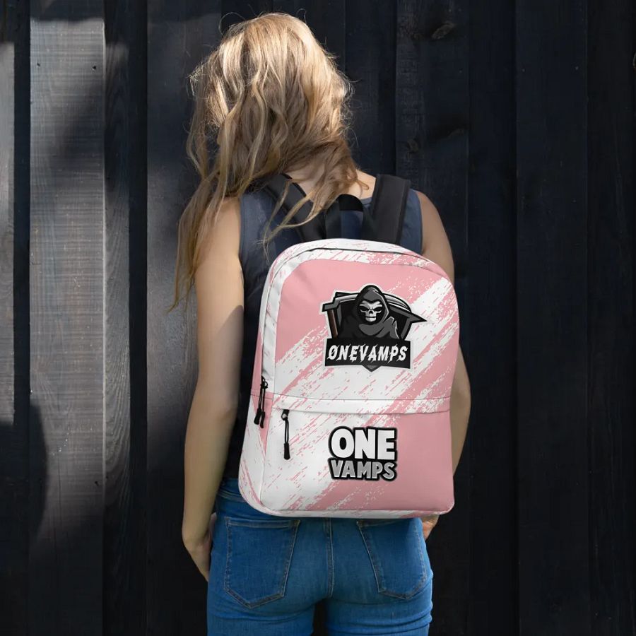 OneVamps Backpack-Pink color product image (4)