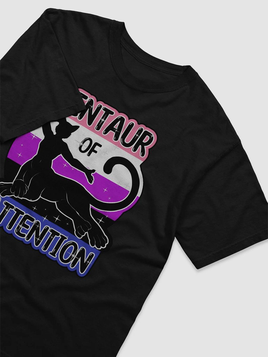 Genderfluid Pride Centaur of Attention Graphic Tee product image (3)
