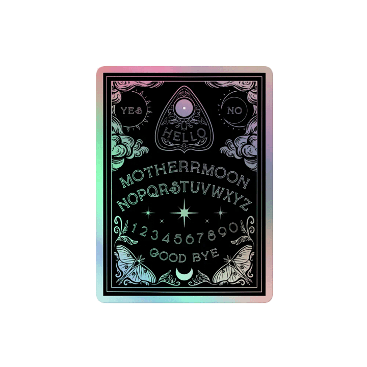 MM 𝖘𝖕𝖎𝖗𝖎𝖙𝖇𝖔𝖆𝖗𝖉 hologrpahic sticker product image (2)