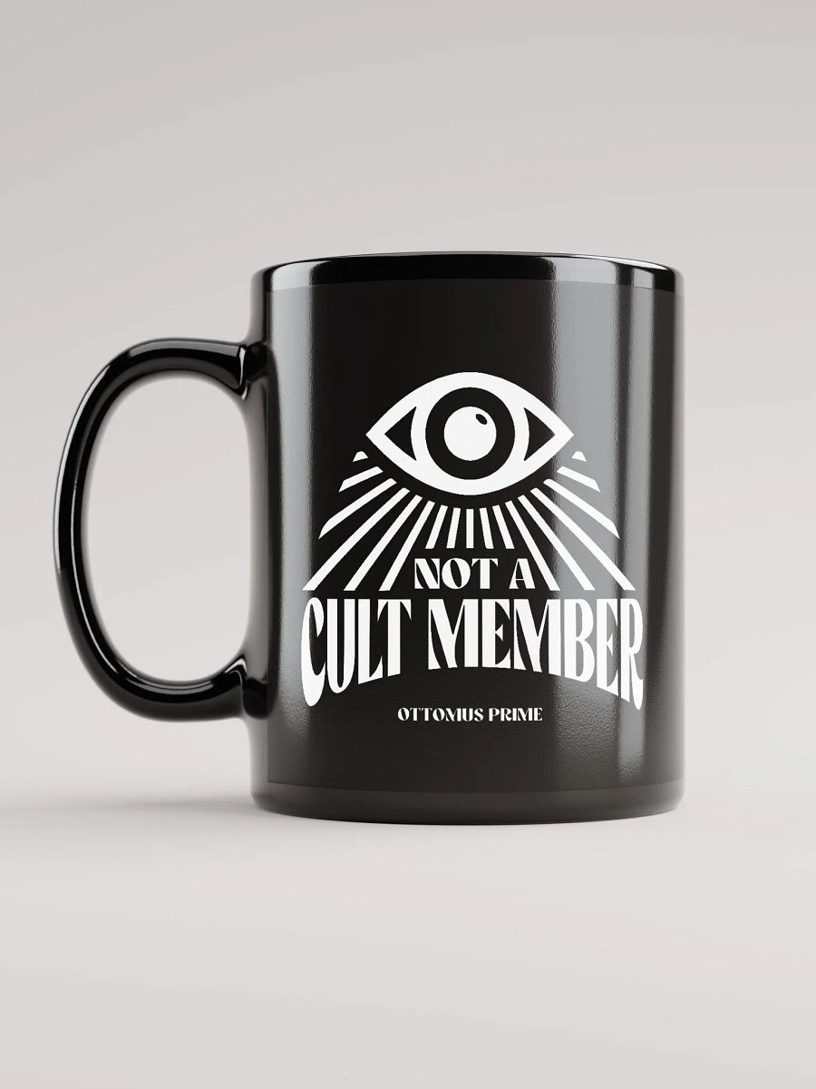 Not A Cult Member Mug (Black) product image (4)