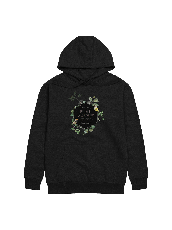 "Pure Worship" 2025 Convention Botanical Unisex Hoodie product image (1)
