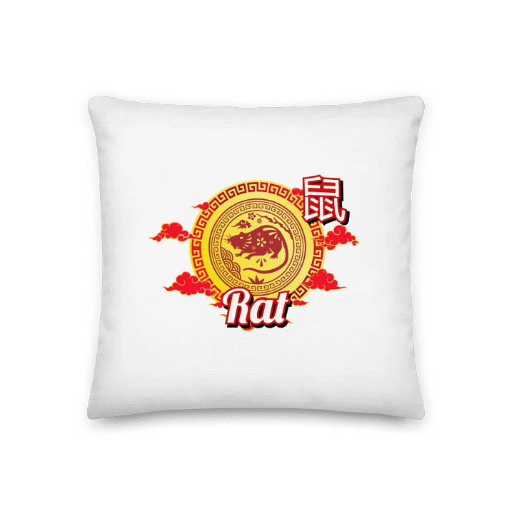 Rat - Chinese Zodiac Pillow product image (1)