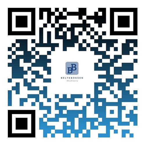 QR kode til nettsida vår 
Del med venner og familie