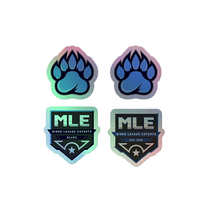 Bears Holographic Sticker Set product image (2)
