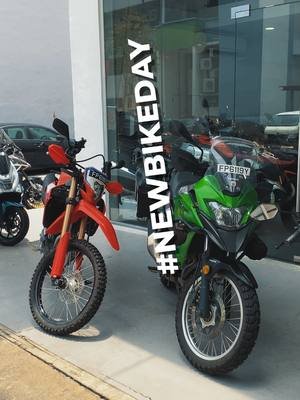 Today is a bittersweet day. After many great adventures with my 2018 Kawasaki Versys X300, it's time to say goodbye. But a new chapter begins! I'm trading it in for a brand new 2023 Thai Honda CRF300L. Join me as I document this New Bike Day and share my first impressions of the new machine. #NewBikeDay #VersysX300 #CRF300L #MotorcycleTradeIn #DualSportMotorcycle #AdventureBike #MotorcycleLife #Honda #Kawasaki