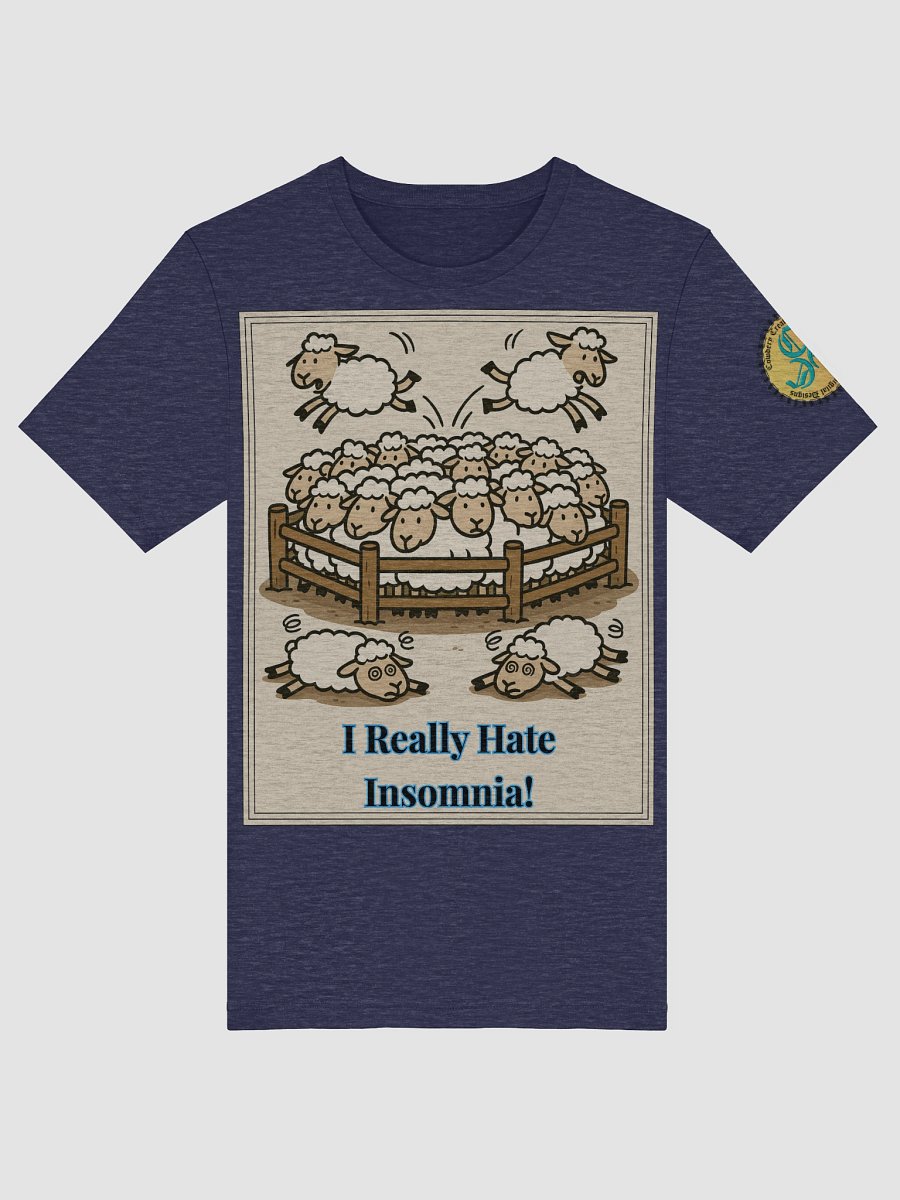 I Really Hate Insomnia (Both) Bella+Canvas Supersoft T-Shirt Colors (2) product image (52)