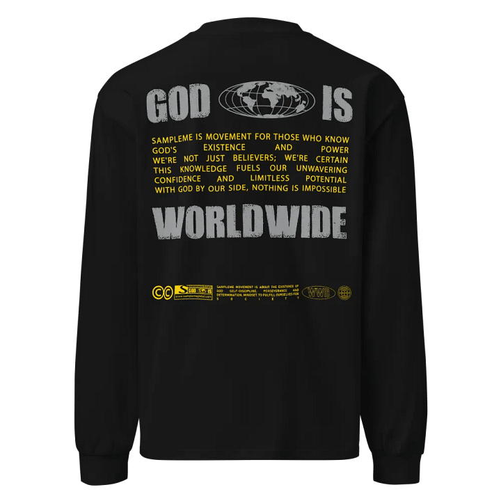 GOD IS WORLDWIDE Sampleme © product image (1)