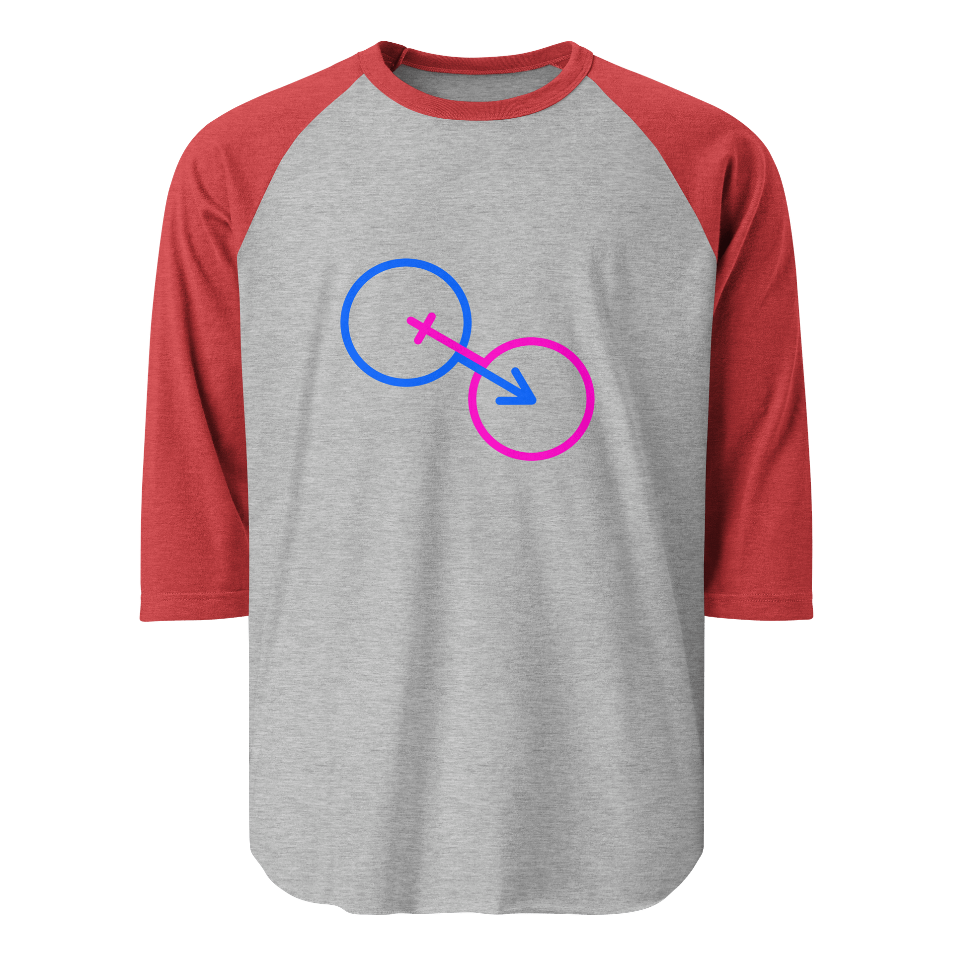 Traditional Genders Unite Raglan Tee product image (1)