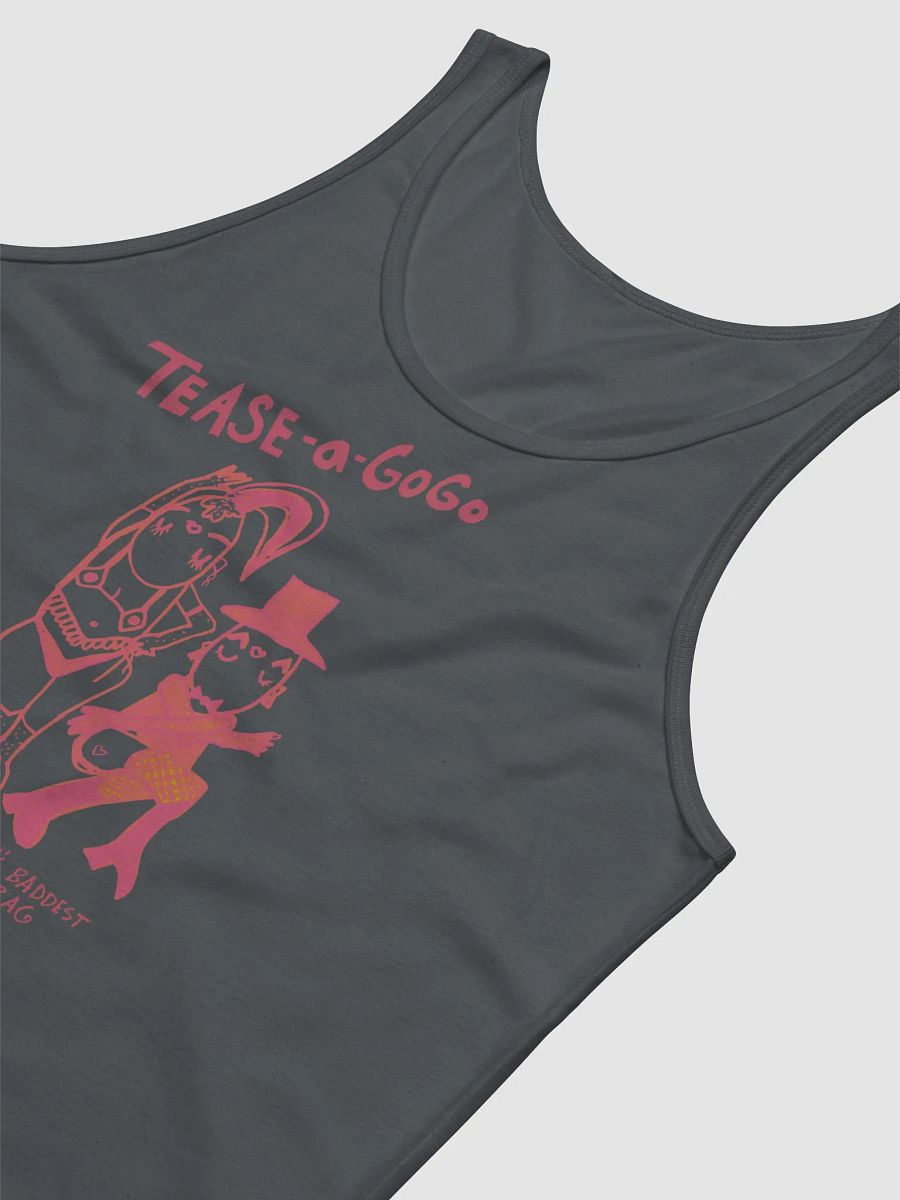 Tease A GoGo Pink Logo and Illustration Tank product image (23)