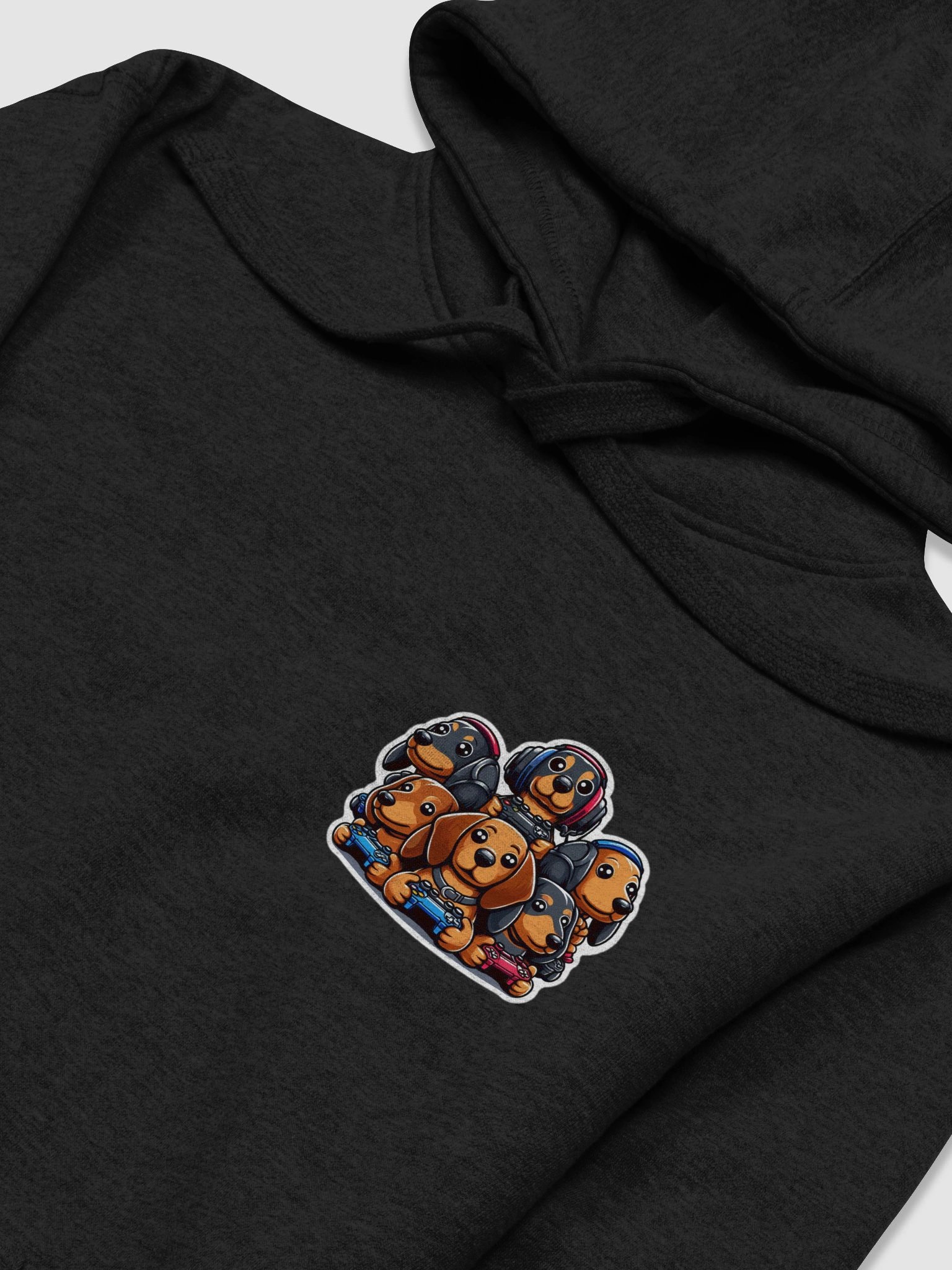 Dachshund Gaming Squad Premium Hoodie product image (17)