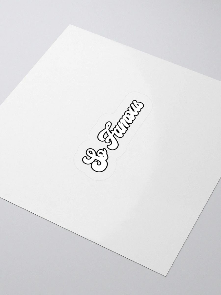 So Famous Stickers product image (9)