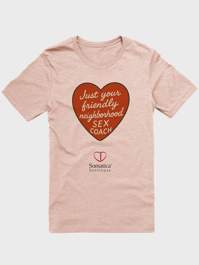 Just your friendly neighborhood sex coach t-shirt