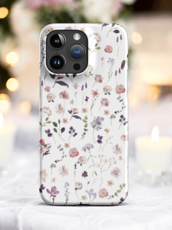 WILDFLOWER WEDDING WATERCOLOR Snap Case product image (4)