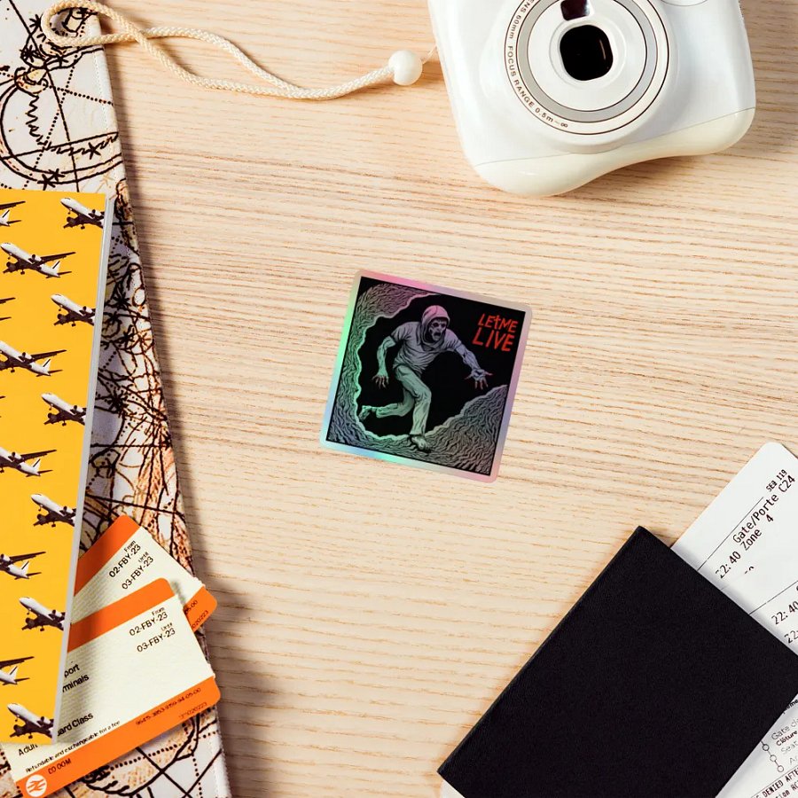 Let Me Live Sticker product image (7)