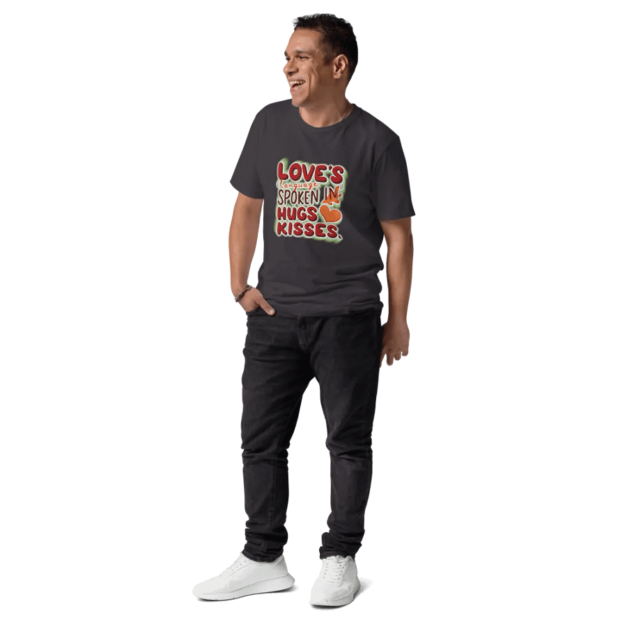 Love's Language spoken in hugs & Kisses T-shirt product image (11)