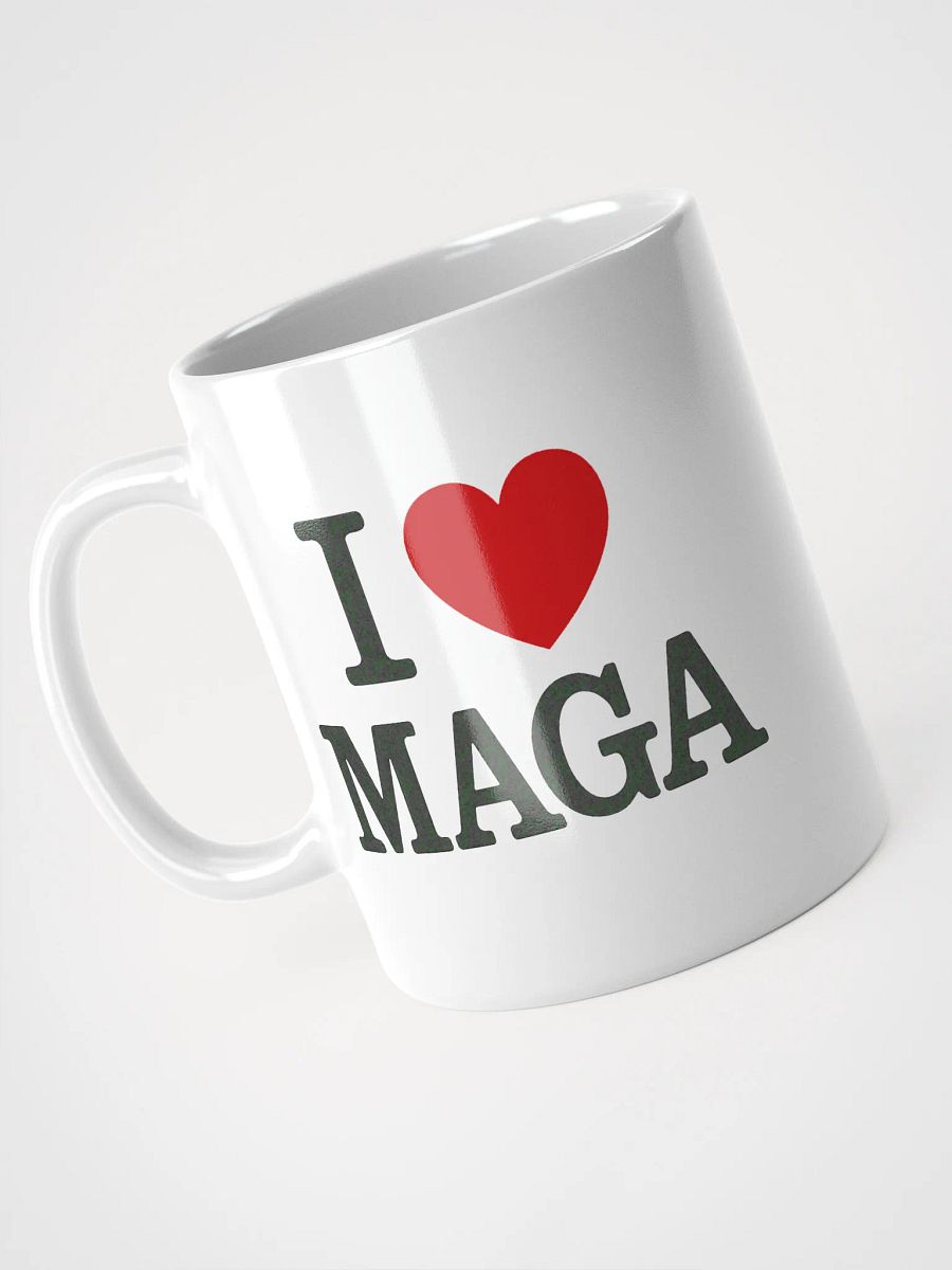 I Love MAGA - White Mug product image (3)